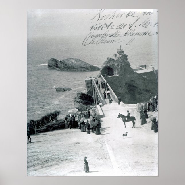 Poster Rainha Vitória na Costa Francesa (Frente)