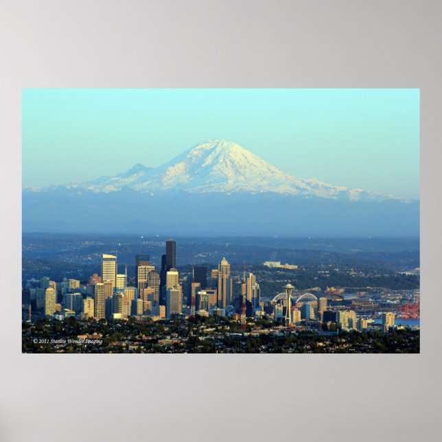 Póster Rainier Beyond Seattle (Frente)