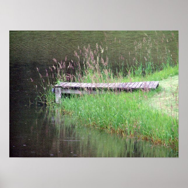 Póster Rainy Day Dock (Frente)