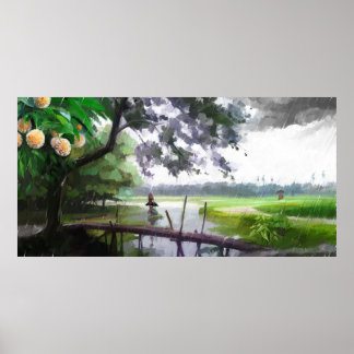 Poster Rainy Season em Bangladesh