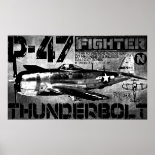Póster Raio P-47