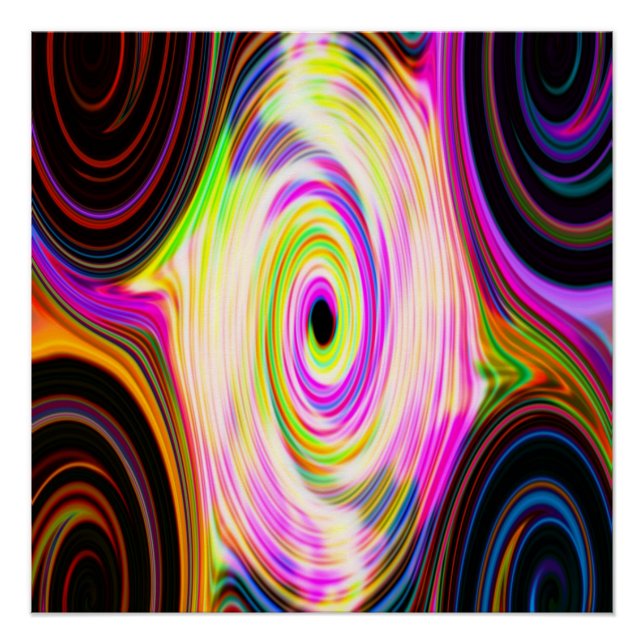 Póster Raios Cósmicos Arco-Íris 5 Poster Perfeito para Ro (Frente)