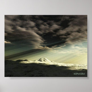 Póster Raios solares