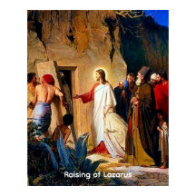 Raising de Lazarus, Carl Bloch,