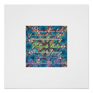 Póster Raiz da Tribo Chakra 1