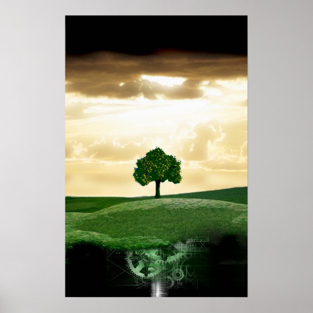 Póster raiz mecânica (Frente)