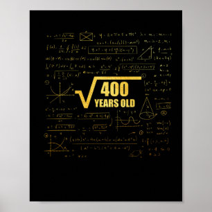 Poster Raiz Praça de Aniversário de 20 de 400 20 anos