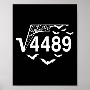 Poster Raiz Quadrada 67 Meme 6 7 4489 Gíria Professor de