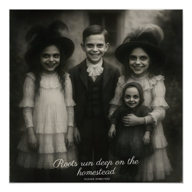 Póster Raízes correm profundamente poster (Frente)