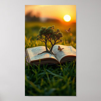 Poster Raízes da imaginação - Onde as histórias crescem á