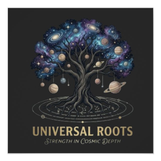 Póster Raízes Universais (Frente)