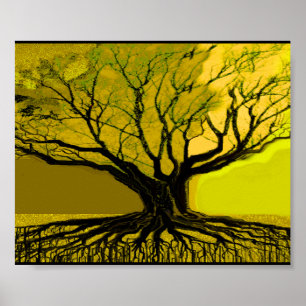 Póster Raízes Verdes