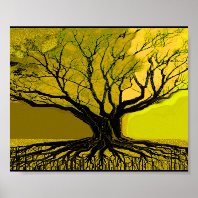 Póster Raízes Verdes (Frente)