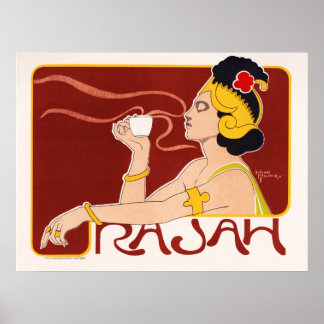 Póster Rajah, Henri Meunier