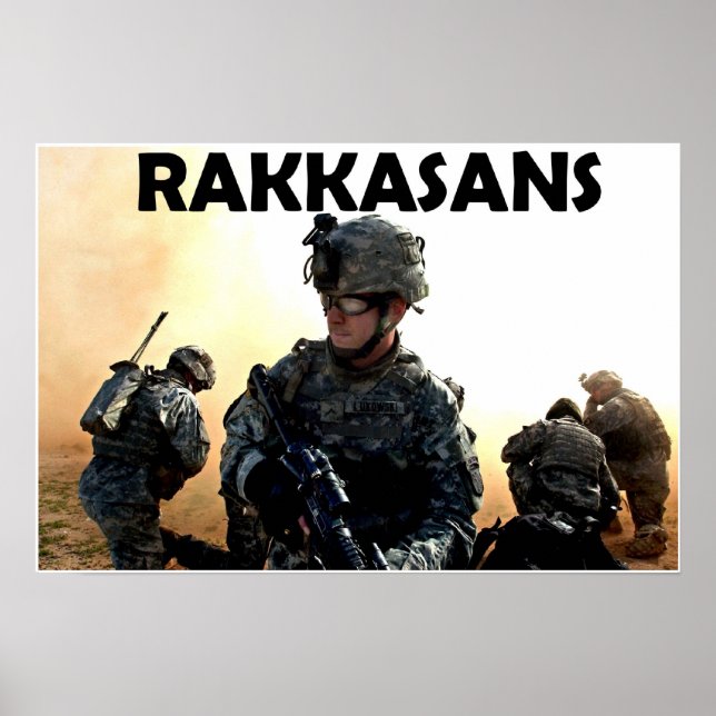 Póster Rakkasan 101rua (Frente)