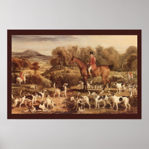 Póster Ralph Lambton e seus Hounds por James Ward
