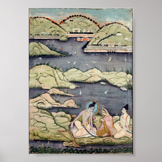 Poster Rama, Sita e Lakshman (Frente)