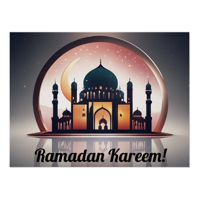 Póster Ramadan Kareem! (Frente)