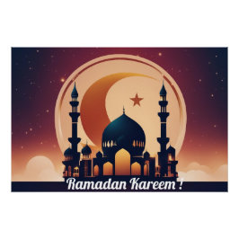 Póster Ramadan Kareem!