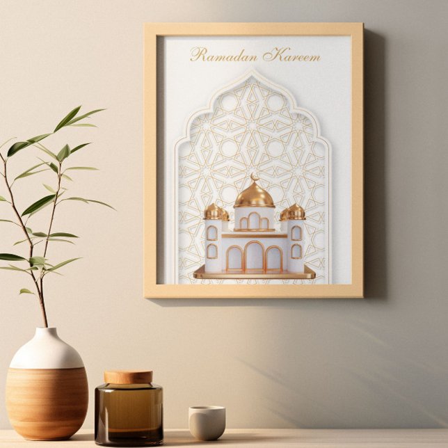 Poster Ramadan Kareem Ramadan Mubarak (Criador carregado)