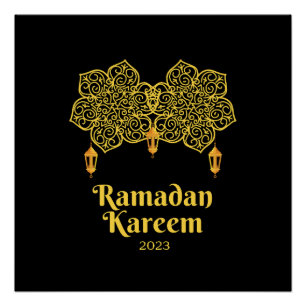 Póster Ramadan Kareem Significado - Eid Mubarak 2023