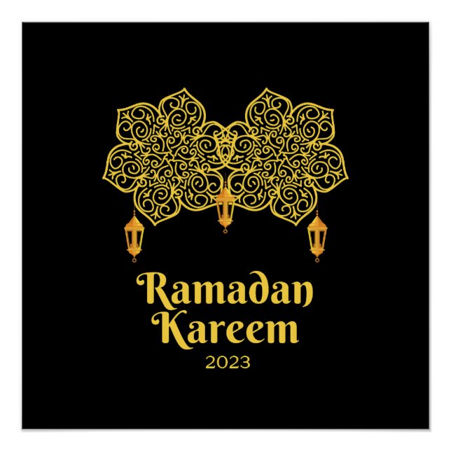 Póster Ramadan Kareem Significado - Eid Mubarak 2023 (Frente)