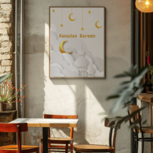 Poster Ramadão Kareem Ramadão Mubarak
