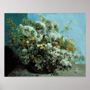 Póster Ramais e Flores de Flor, 1855