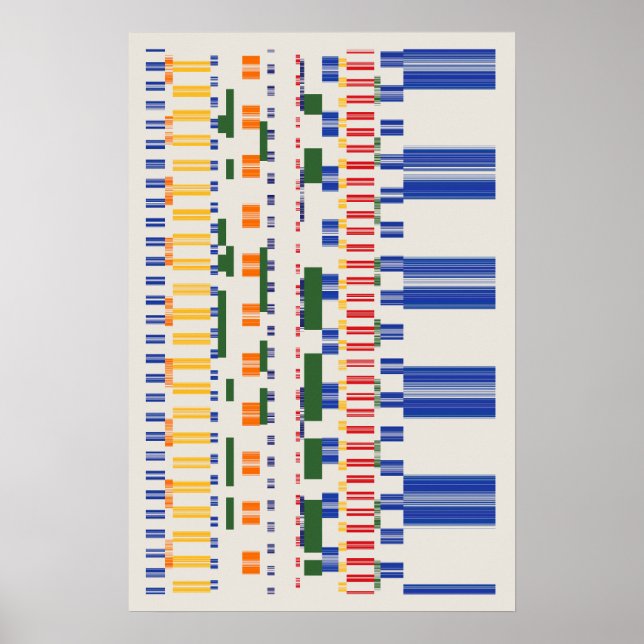 Poster Ramanujan numbers Pattern  (Frente)