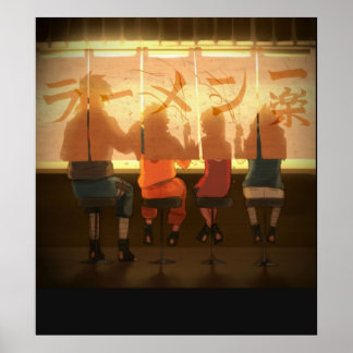 Poster Ramen Ichiraku