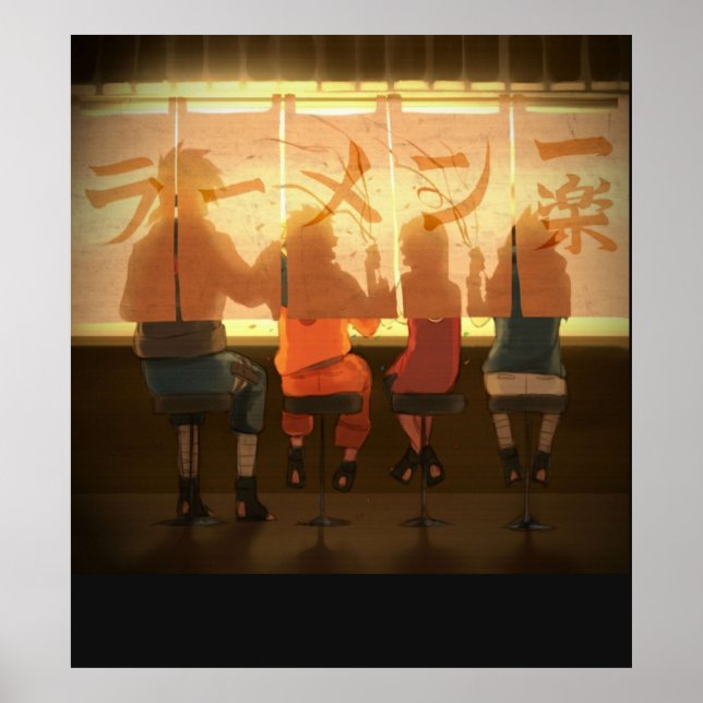 Poster Ramen Ichiraku (Frente)