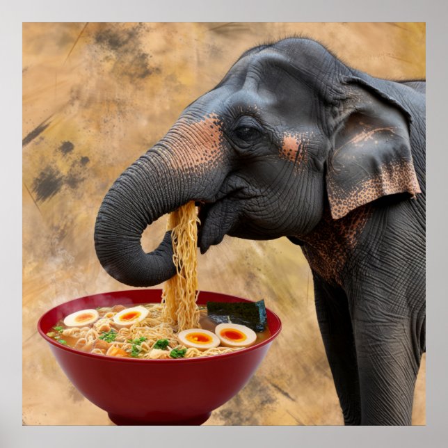 Poster Ramen-Loving Giant (Frente)