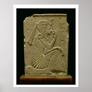 Póster Ramesses II (1279-1213 BC) como uma criança, rein