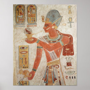 Poster Ramesses III no vestido de batalha