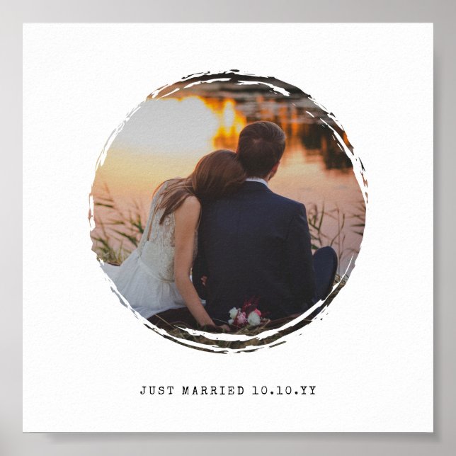 Poster Ramo de Fotografia do Gráfico de Pintura de Círcul (Frente)