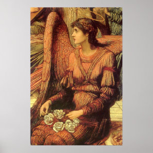 Póster Rampart of God's House, Angel de John Strudwick