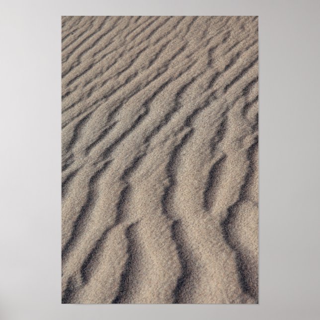Poster Rampas de areia do deserto (Frente)