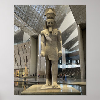 Poster Ramsés II | Rei do Egito faraó antigo