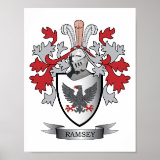 Poster Ramsey Family Crest Casaco de Braços