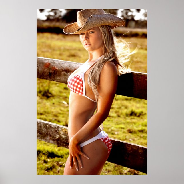 Poster Ranch Cowgirl (Frente)
