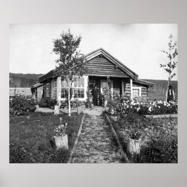 Póster Ranch House Perto de Fairbanks: 1916 (Frente)