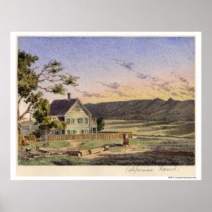 Póster Rancho californiano