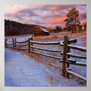 Poster Rancho da neve
