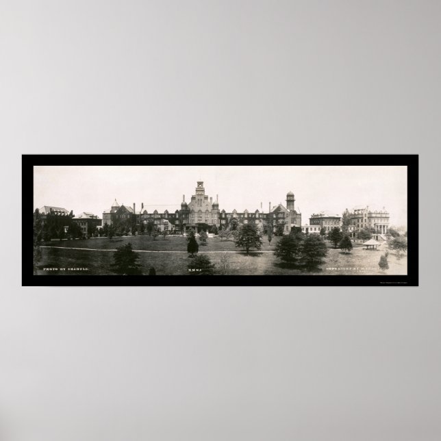 Póster Randolph Macon College Foto 1907 (Frente)