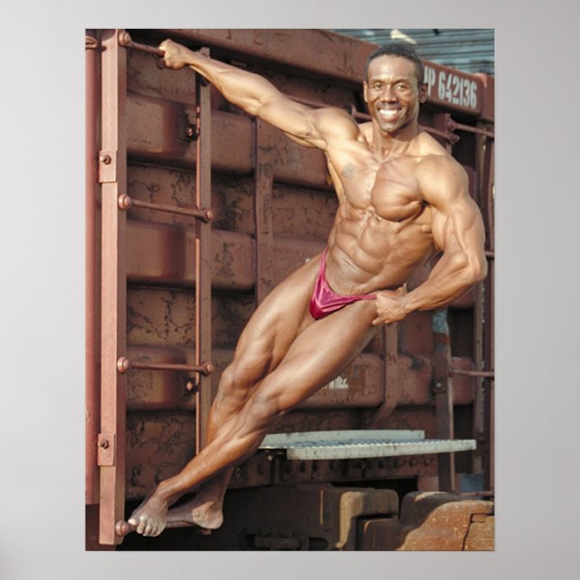 Póster Randy no trem (Frente)