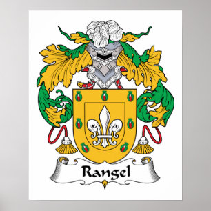 Póster Rangel Family Crest
