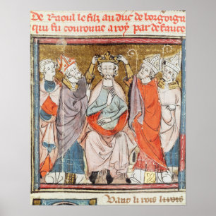 Poster Raoul, filho do Duque de Burgundy