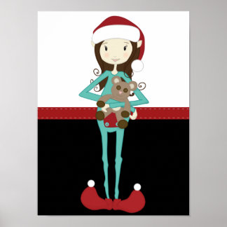Poster Rapariga de Natal