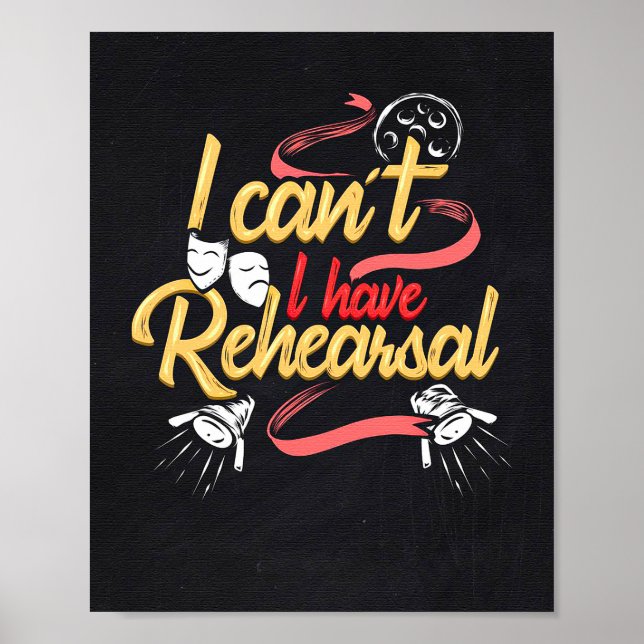 Poster Rapariga de Teatro e Vida (Frente)