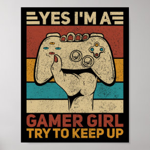 Poster Rapariga Jogando Roupa Jogo Jogo Raparigas Descabi